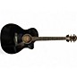 Used Taylor 214CE Deluxe Black Acoustic Electric Guitar thumbnail