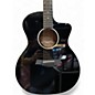 Used Taylor 214CE Deluxe Black Acoustic Electric Guitar