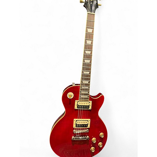 Used Epiphone Slash Signature Les Paul Classic Crimson Red Trans Solid Body Electric Guitar