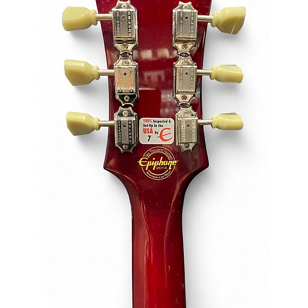 Used Epiphone Slash Signature Les Paul Classic Crimson Red Trans Solid Body Electric Guitar