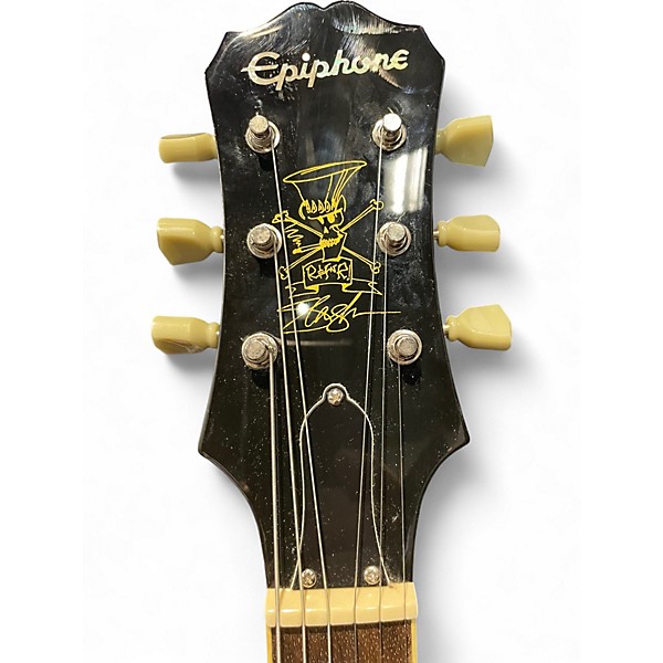 Used Epiphone Slash Signature Les Paul Classic Crimson Red Trans Solid Body Electric Guitar