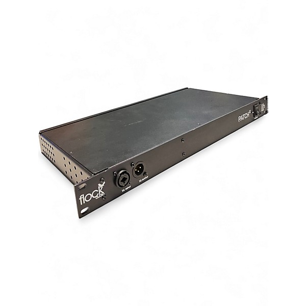 Used Flock Audio Patch "LT" 32-point Digitally Controlled Analog Patchbay Patch Bay