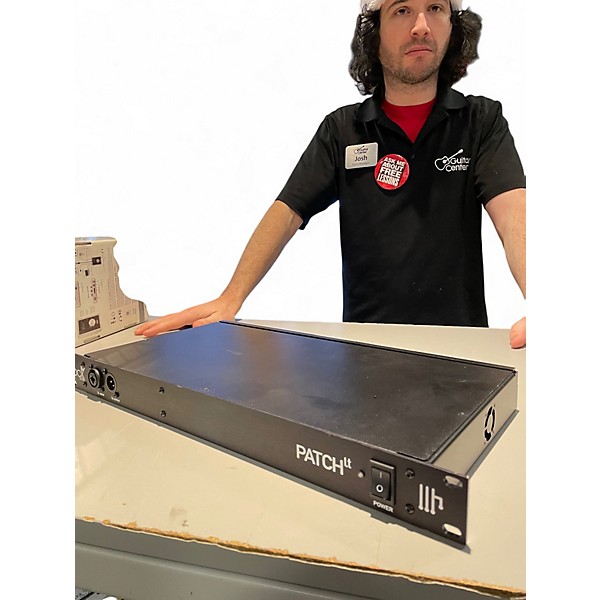 Used Flock Audio Patch "LT" 32-point Digitally Controlled Analog Patchbay Patch Bay