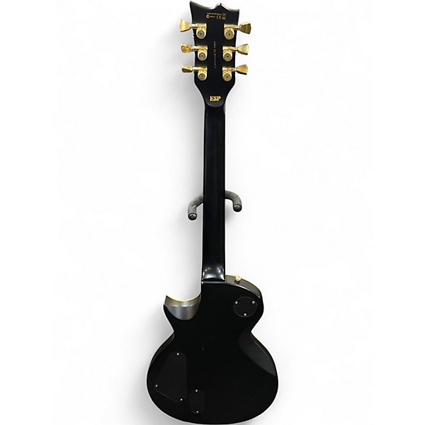 Used ESP LTD EC1000 Deluxe Black Solid Body Electric Guitar