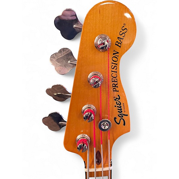 Used Squier Classic Vibe 1970S Precision Bass Surf Green Electric Bass Guitar