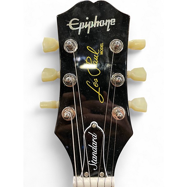 Used 2025 Epiphone LES PAUL STANDARD GOLD Solid Body Electric Guitar