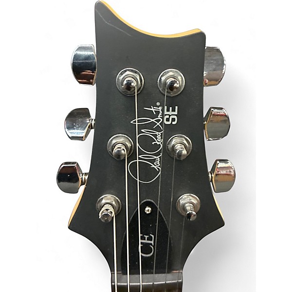 Used PRS SE CE24 Black Solid Body Electric Guitar