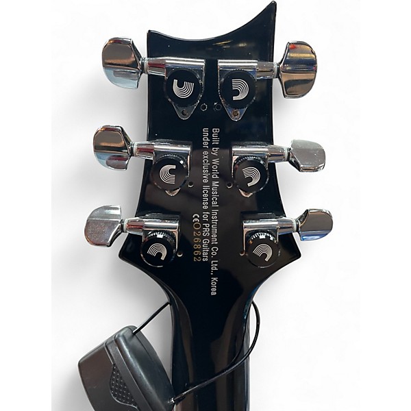 Used PRS SE Custom 24 Trans Purple Solid Body Electric Guitar