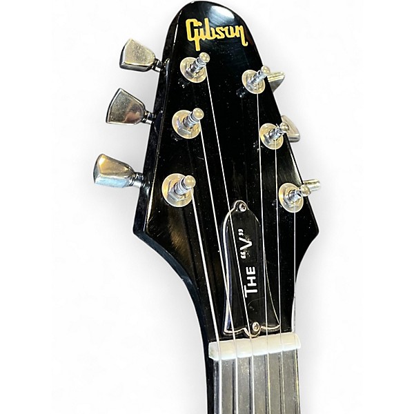 Vintage 1981 Gibson the v Vintage Sunburst Solid Body Electric Guitar