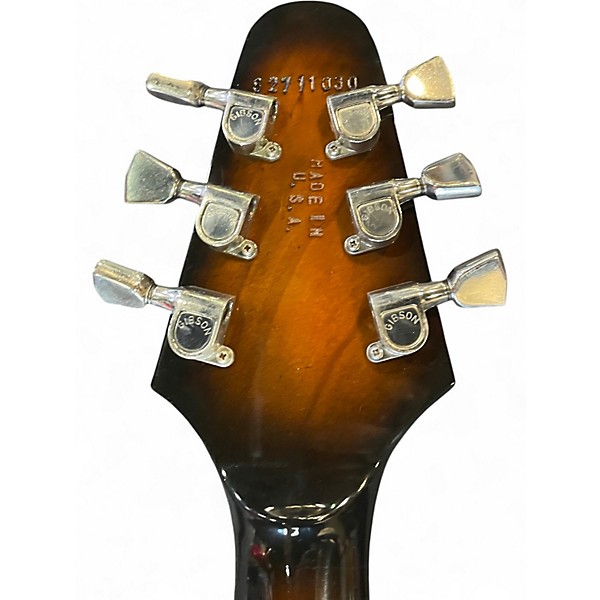 Vintage 1981 Gibson the v Vintage Sunburst Solid Body Electric Guitar