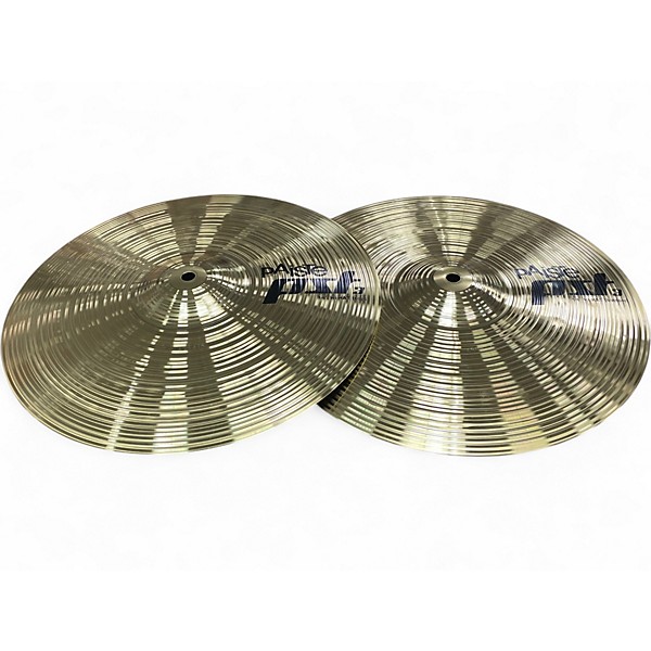 Used Paiste 14in PST3 Hi Hat Pair Cymbal