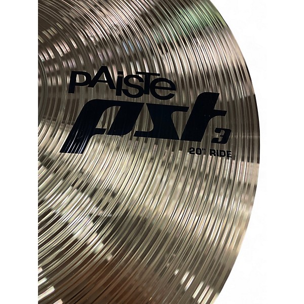 Used Paiste 20in PST3 Ride Cymbal