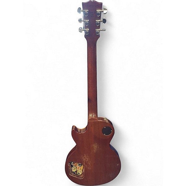 Used Gibson Les Paul Deluxe Vintage Sunburst Solid Body Electric Guitar