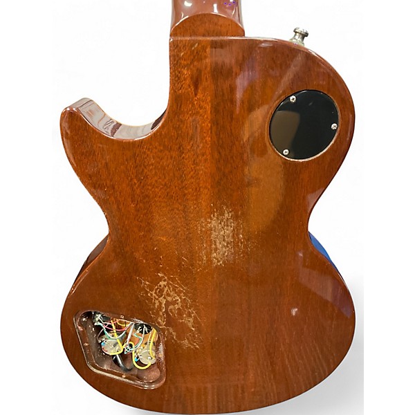 Used Gibson Les Paul Deluxe Vintage Sunburst Solid Body Electric Guitar