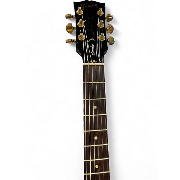 Used Gibson Les Paul Studio Trans Green Solid Body Electric Guitar