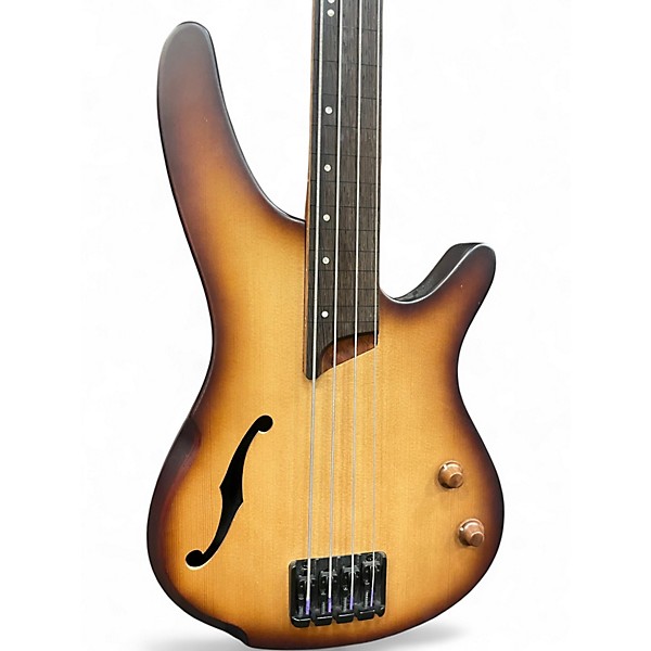 Used Ibanez SRH500F Natural Electric Bass Guitar