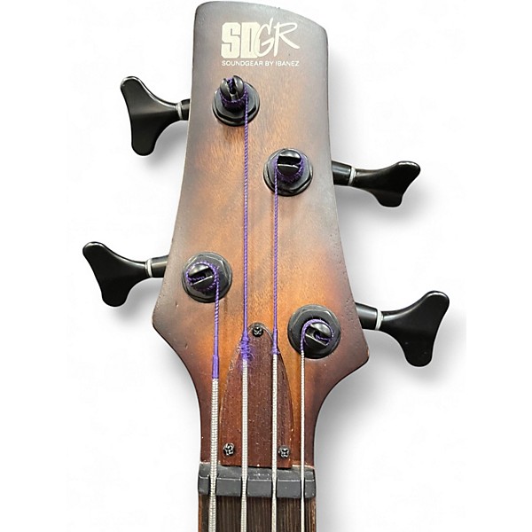 Used Ibanez SRH500F Natural Electric Bass Guitar