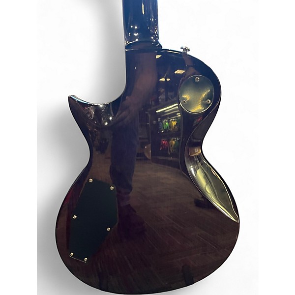 Used ESP LTD EC256FM Trans Purple Solid Body Electric Guitar