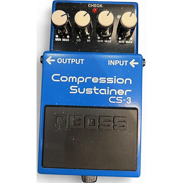 Used BOSS CS3 Compressor Sustainer Effect Pedal