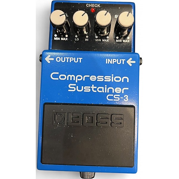 Used BOSS CS3 Compressor Sustainer Effect Pedal