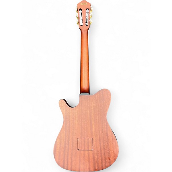 Used Ibanez FRH10N-RGF Shell Pink Classical Acoustic Guitar