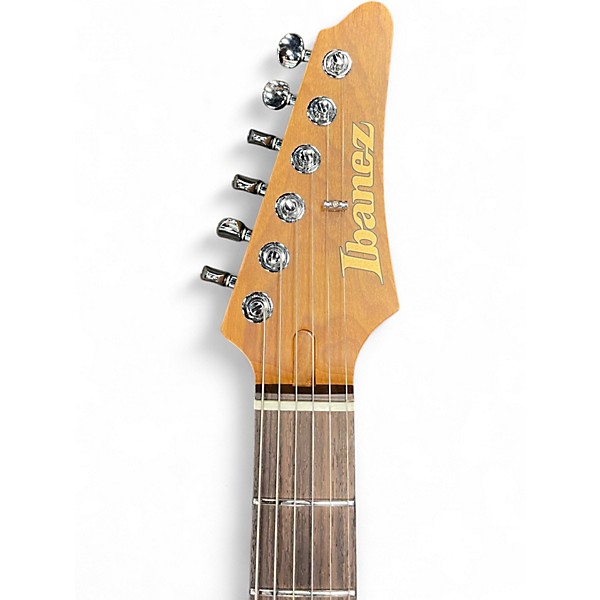 Used Ibanez AZ2204B Black Pearl Solid Body Electric Guitar