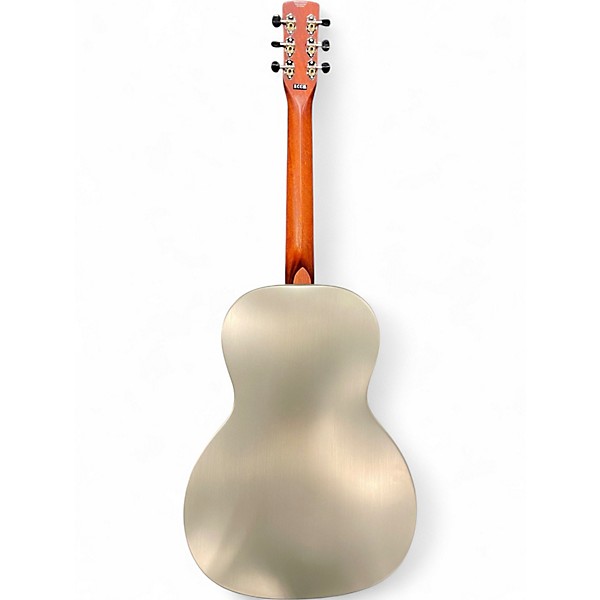 Used Gretsch Drums G9201 Silver Resonator Guitar