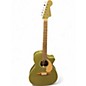 Used 2022 Fender Newporter Player Royal Olive Acoustic Electric Guitar thumbnail