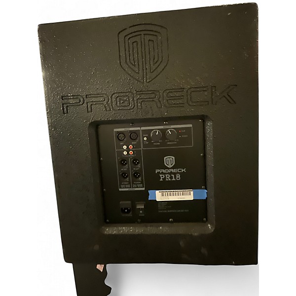 Used Pro Reck pr 18 Powered Subwoofer