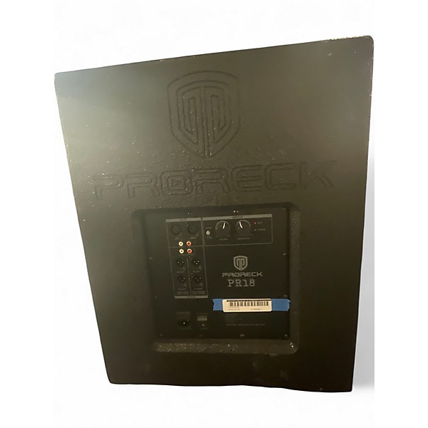 Used Pro Reck  PR 18 Powered Subwoofer