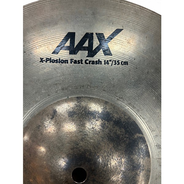 Used SABIAN 14in AAX Xplosion Fast Crash Cymbal