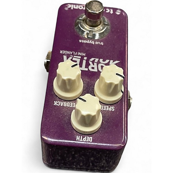 Used TC Electronic Vortex Mini Flanger Effect Pedal