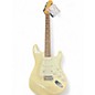Used Fender Standard Stratocaster Cream Solid Body Electric Guitar thumbnail