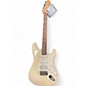 Used Fender Standard Stratocaster Cream Solid Body Electric Guitar