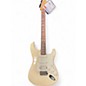 Used Fender Standard Stratocaster Cream Solid Body Electric Guitar