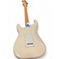 Used Fender Standard Stratocaster Cream Solid Body Electric Guitar