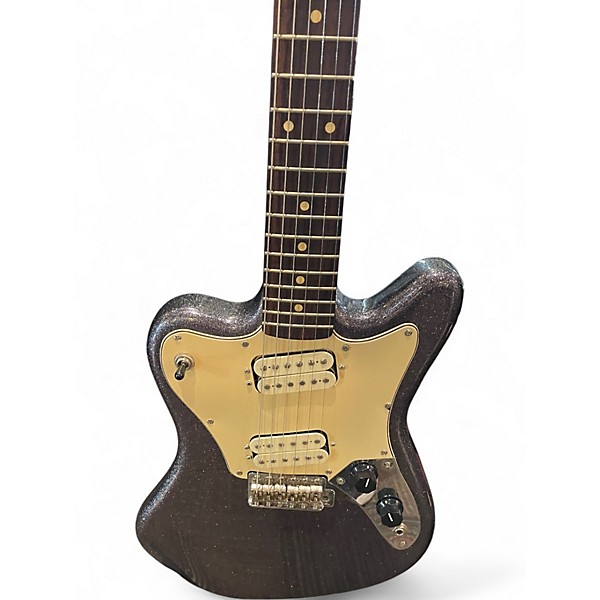 Used Fender Pawn Shop Super Sonic Gunmetal Flake Solid Body Electric Guitar