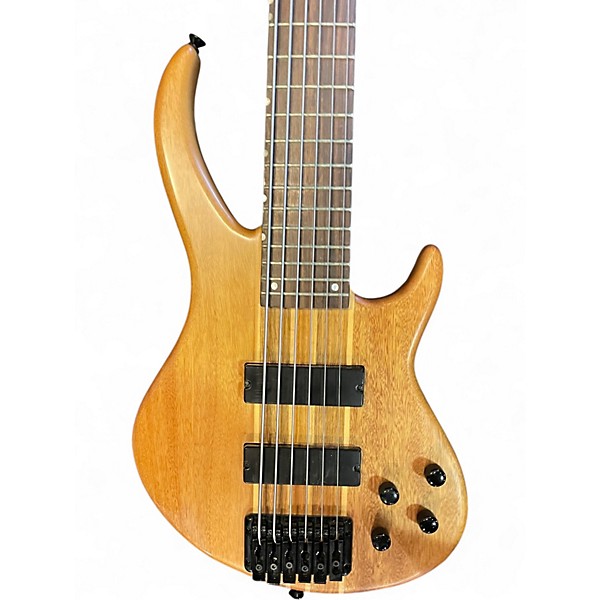 Used Peavey Grind BXP 6 String Natural Electric Bass Guitar