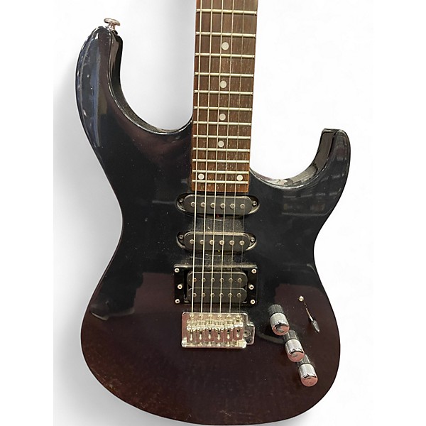 Used Samick silvertone Black Acoustic Guitar