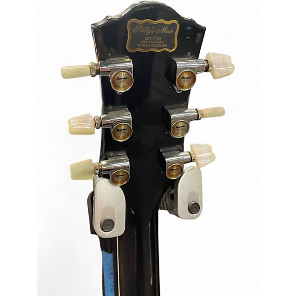 Used Ibanez LES PAUL CUSTOM Black Solid Body Electric Guitar