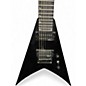 Used Jackson JS22 7 King V Black Solid Body Electric Guitar