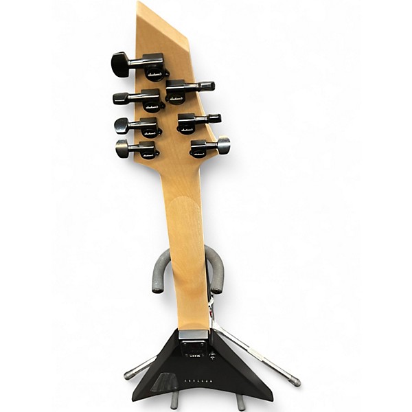 Used Jackson JS22 7 King V Black Solid Body Electric Guitar