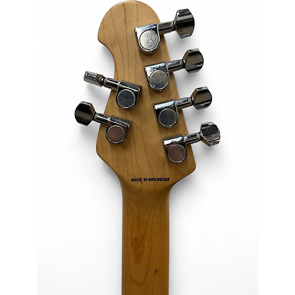 Used 2012 Sterling by Music Man Sub AX3 Axis Blue Solid Body Electric Guitar