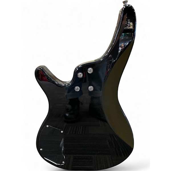 Used Minsine Electric Bass Black Electric Bass Guitar