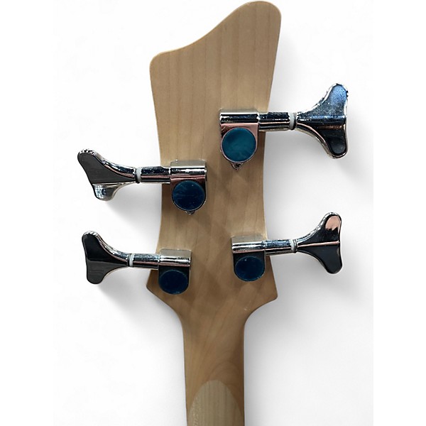 Used Minsine Electric Bass Black Electric Bass Guitar