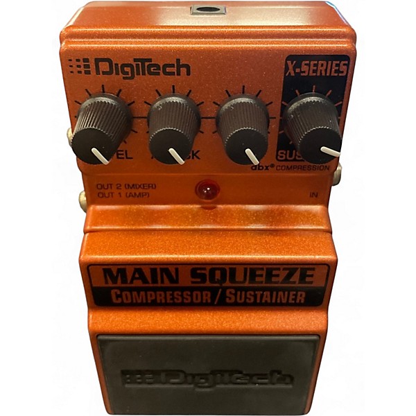 Used DigiTech XMS Main Squeeze Compressor/Sustainer Effect Pedal