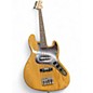 Used Fender FSR DELUXE JAZZ BASS Natural Electric Bass Guitar