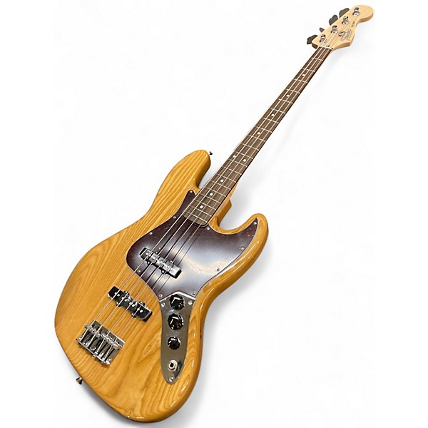 Used Fender FSR DELUXE JAZZ BASS Natural Electric Bass Guitar