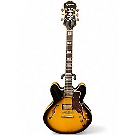 Used Epiphone Sheraton II VS Vintage Sunburst Hollow Body Electric Guitar