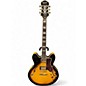 Used Epiphone Sheraton II VS Vintage Sunburst Hollow Body Electric Guitar thumbnail
